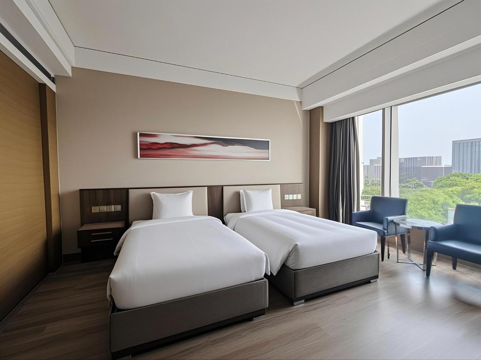 Hotel Crowne Plaza Nanjing Jiangning By Ihg Esterno foto